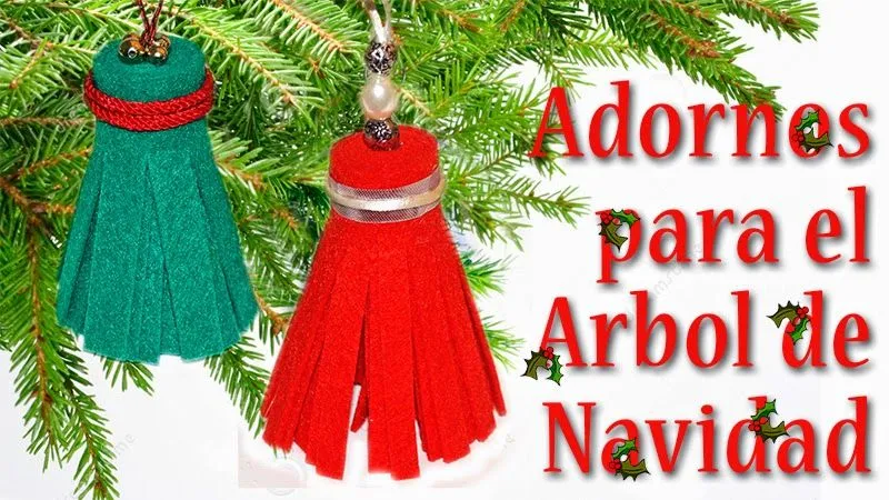 adornos navidenos par arbolitos | facilisimo.com