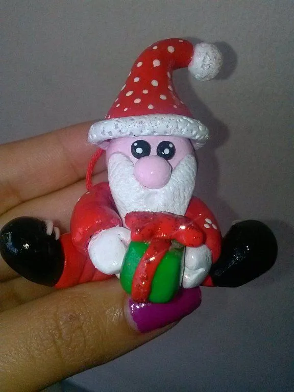 Adornos navideños porcelana fría - Imagui
