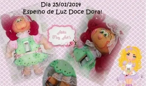 adornos de niñas - Todo en Goma Eva