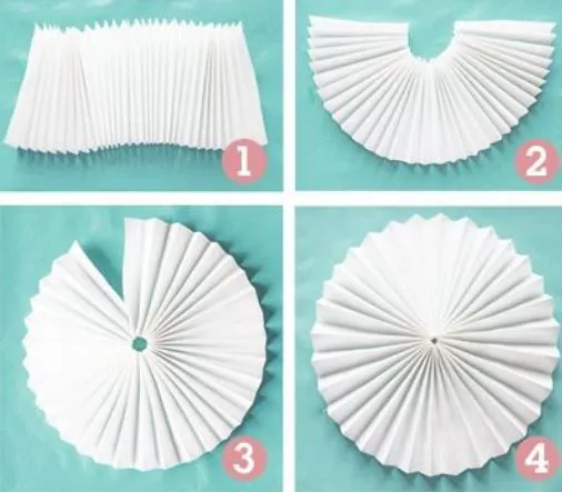 Adornos de papel colgantes para fiestas ~ cositasconmesh Adornos de papel colgantes para fiestas ~ cositasconmesh