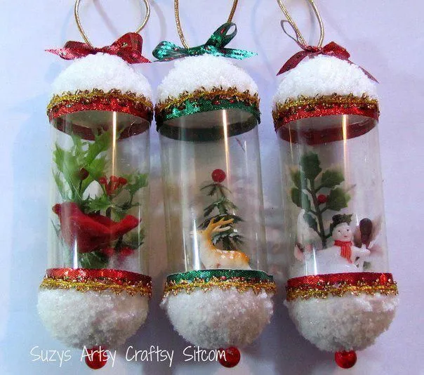 Adornos preciosos, realizados con botellas plásticas de gaseosas ... Adornos preciosos, realizados con botellas plásticas de gaseosas ...