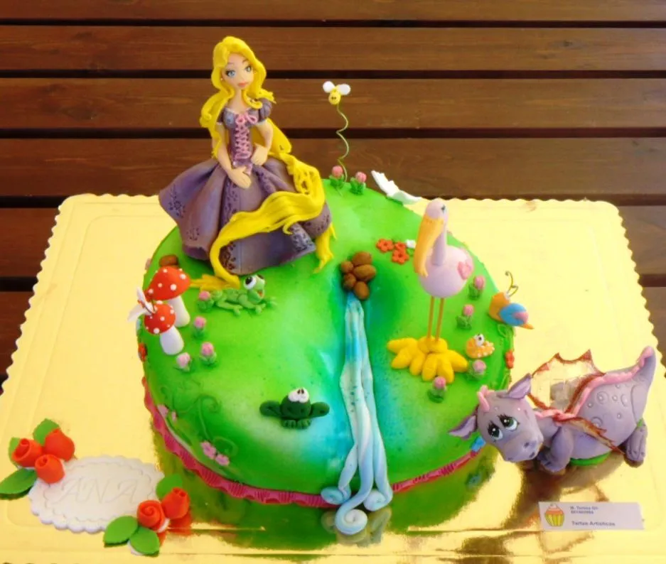 Tartas Artisticas.: TARTA RAPUNZEL