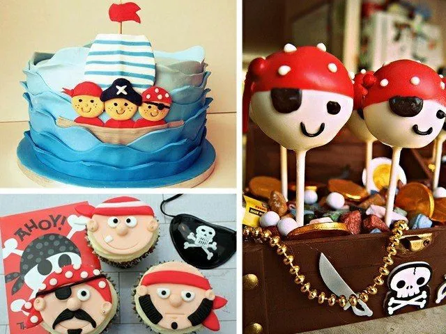 Adornos Para Tortas Infantiles De Piratas | Wlater Blog