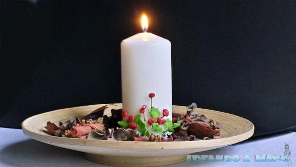 como hacer adornos para velas | facilisimo.com