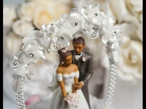 Adornos Vintage para Pasteles de Boda - YouTube
