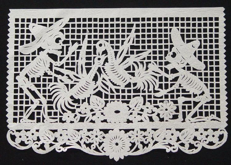 Adventure Graphics: Papel Picado, Papercraft a la Mexicana