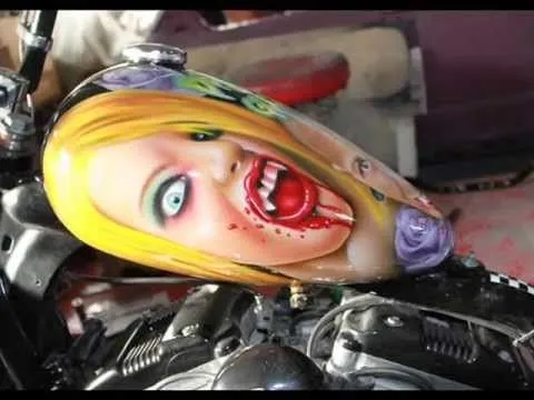 Aerografia en Motos KIKONE AEROGRAFIA CUSTOM - YouTube Aerografia en Motos KIKONE AEROGRAFIA CUSTOM - YouTube
