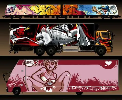 Aerosoles en graffiti - Imagui