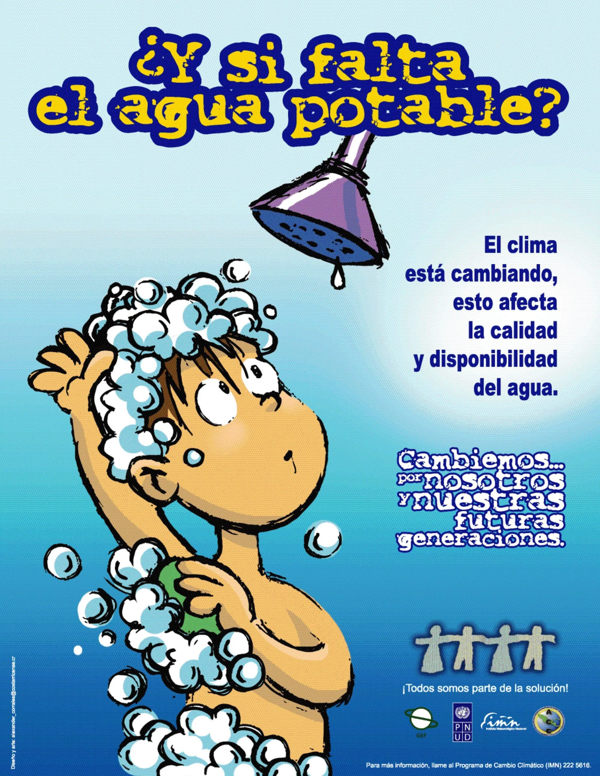 Afiche sobre Agua Potable #1