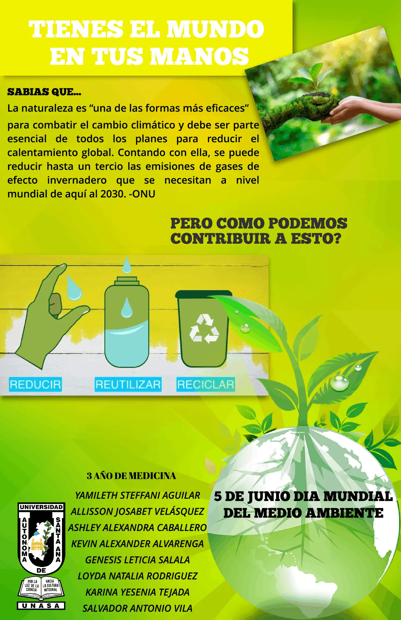 Afiche medio ambiente | Esquemas y mapas conceptuales de Epidemiología | Docsity Afiche medio ambiente | Esquemas y mapas conceptuales de Epidemiología | Docsity