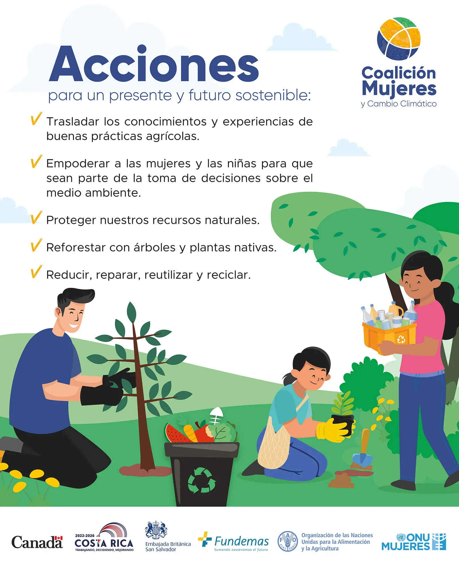 Afiche Coalición Mujeres y Cambio Climático | Publications | UN Women – El Salvador Afiche Coalición Mujeres y Cambio Climático | Publications | UN Women – El Salvador
