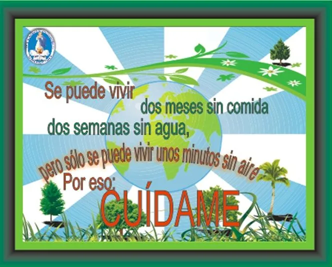 Afiche cuidemos el medio ambiente - Imagui