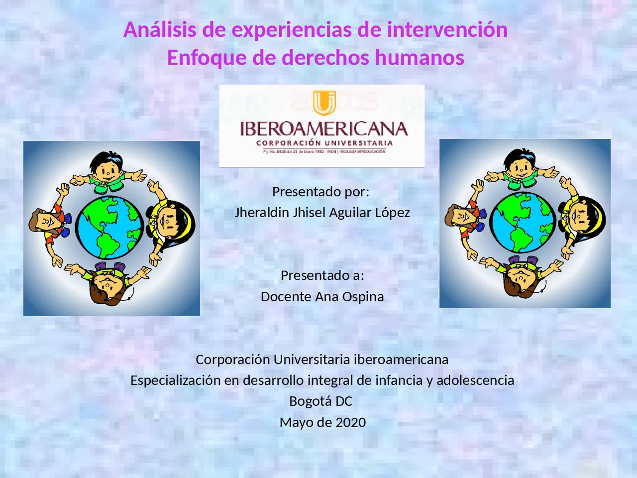 Afiche de los derechos de los niños | Diapositivas de Derecho | Docsity Afiche de los derechos de los niños | Diapositivas de Derecho | Docsity