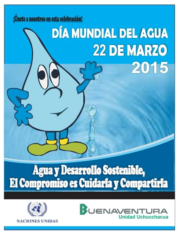 Afiche Dia Mundia Del Agua Fi.. | PDF