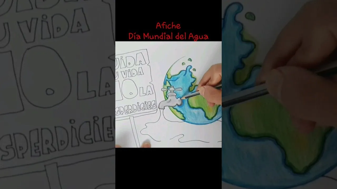 Afiche Día Mundial del Agua / Moldes y Tutorial #manualidadestoktok #afiche #diamundialdelagua - YouTube Afiche Día Mundial del Agua / Moldes y Tutorial #manualidadestoktok #afiche #diamundialdelagua - YouTube
