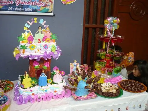 Buffet para fiestas infantiles - Imagui