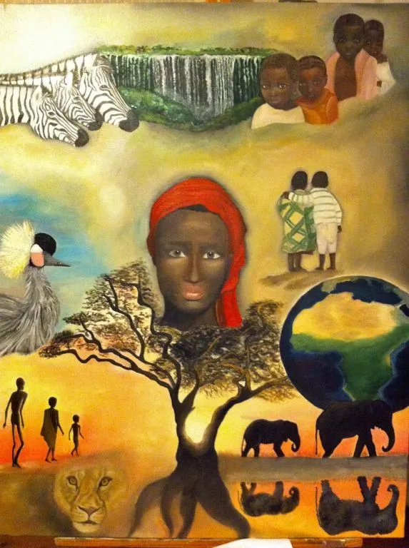 sobre Africa MARIA JOSE barquero bartolome - Artelista.com sobre Africa MARIA JOSE barquero bartolome - Artelista.com