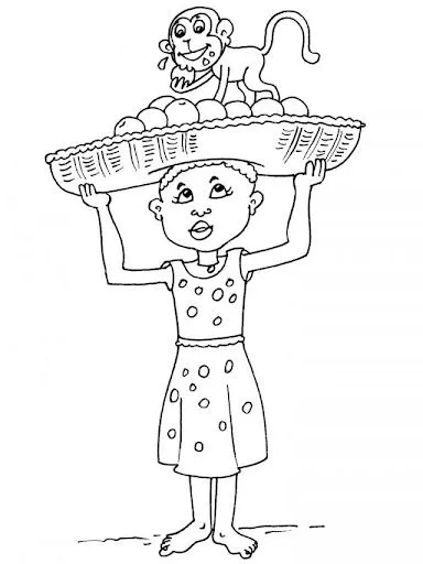 AFRICANAS DIBUJOS PARA COLOREAR | Dibujos para colorear AFRICANAS DIBUJOS PARA COLOREAR | Dibujos para colorear
