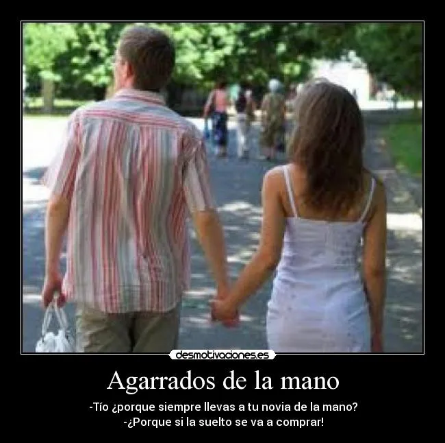 Agarrados de la mano | Desmotivaciones