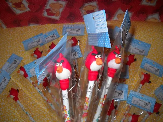 Agatha San Clemente del Tuyú: Lápices con angry birds. Opción de ...