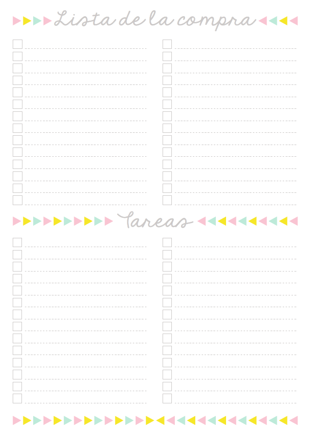 AGENDA 2015 | Lovely Charlotte