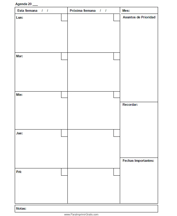 Agenda - Para Imprimir Gratis - ParaImprimirGratis. Agenda - Para Imprimir Gratis - ParaImprimirGratis.