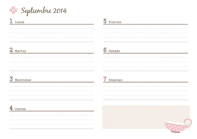 Agenda trimestral imprimible para planificar tus proyectos ...