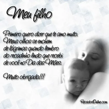 Agradecimento Mãe - Imagens, Mensagens e Frases para Facebook