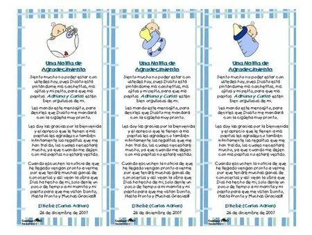 Agradecimiento después del baby shower - Bebés de Julio 2014 ... Agradecimiento después del baby shower - Bebés de Julio 2014 ...