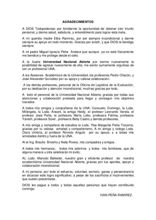 Agradecimientos
