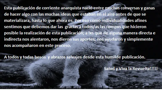 AGRADECIMIENTOS POR EL NACIMIENTO DE REVUELTA VIOLENTA | REVUELTA ... AGRADECIMIENTOS POR EL NACIMIENTO DE REVUELTA VIOLENTA | REVUELTA ...