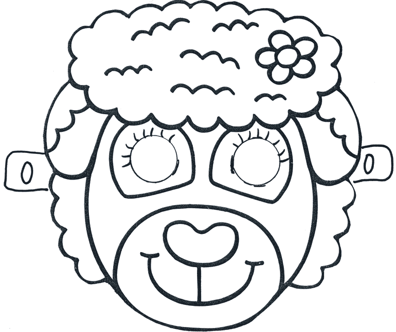 Máscaras infantiles de animales. Máscaras para niños Máscaras infantiles de animales. Máscaras para niños