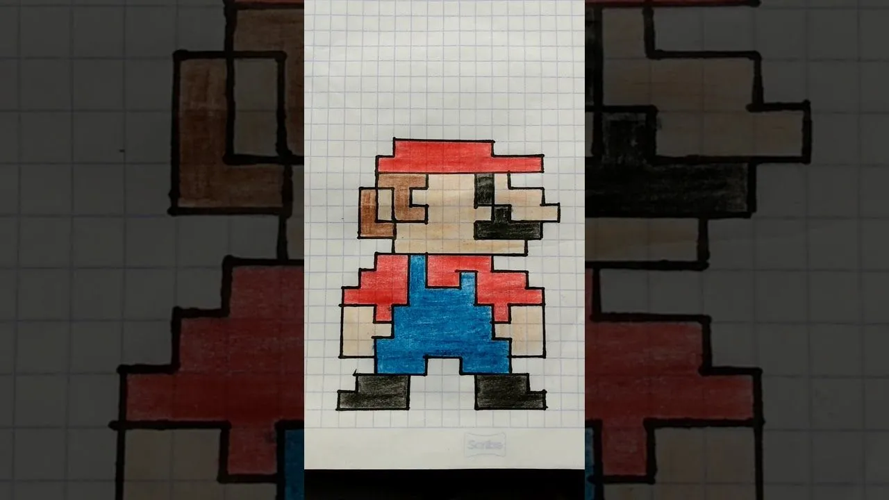 Agregar más de 69 dibujos pixelados mario bros última - camera.edu.vn