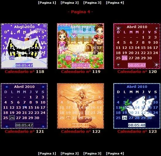 Agregar un calendario animado a nuestro blog Agregar un calendario animado a nuestro blog