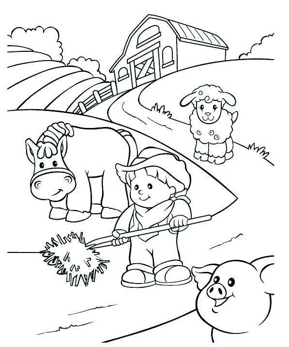 Agricultura para colorear - Imagui