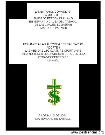 Sección No Fumar /Derecho Fumadores Pasivos de PROFESIONALES PCM Sección No Fumar /Derecho Fumadores Pasivos de PROFESIONALES PCM