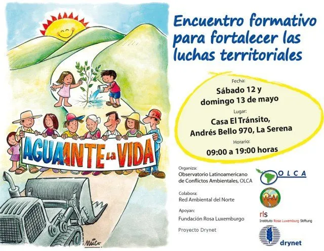 Agua-ante la vida: Encuentro formativo para fortalecer las luchas ... Agua-ante la vida: Encuentro formativo para fortalecer las luchas ...