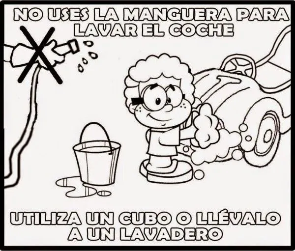 Agua para colorear, Cuidado del agua, Dia mundial del agua Agua para colorear, Cuidado del agua, Dia mundial del agua