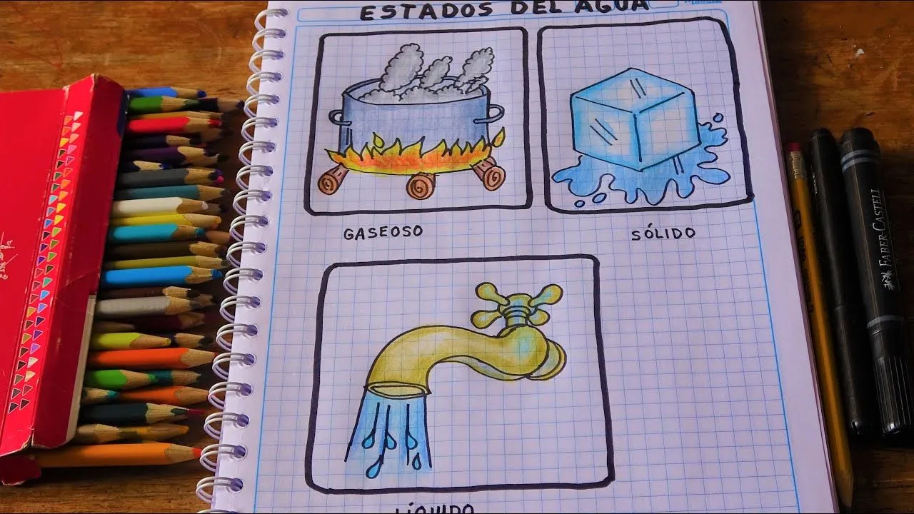 Estados del Agua / DibujoYColor - YouTube
