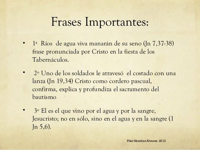 Agua Explicación del artículo &quot;Simbolismo del Agua