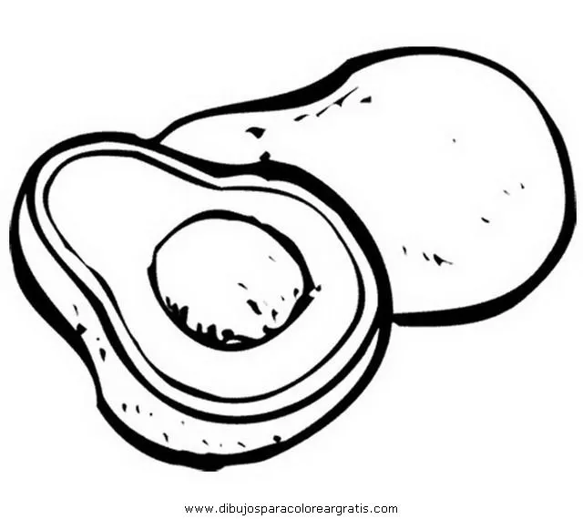 Imagenes de aguacate para colorear - Imagui Imagenes de aguacate para colorear - Imagui