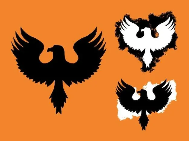Águila dibujado a mano de fondo gráficos vectoriales logo ... Águila dibujado a mano de fondo gráficos vectoriales logo ...