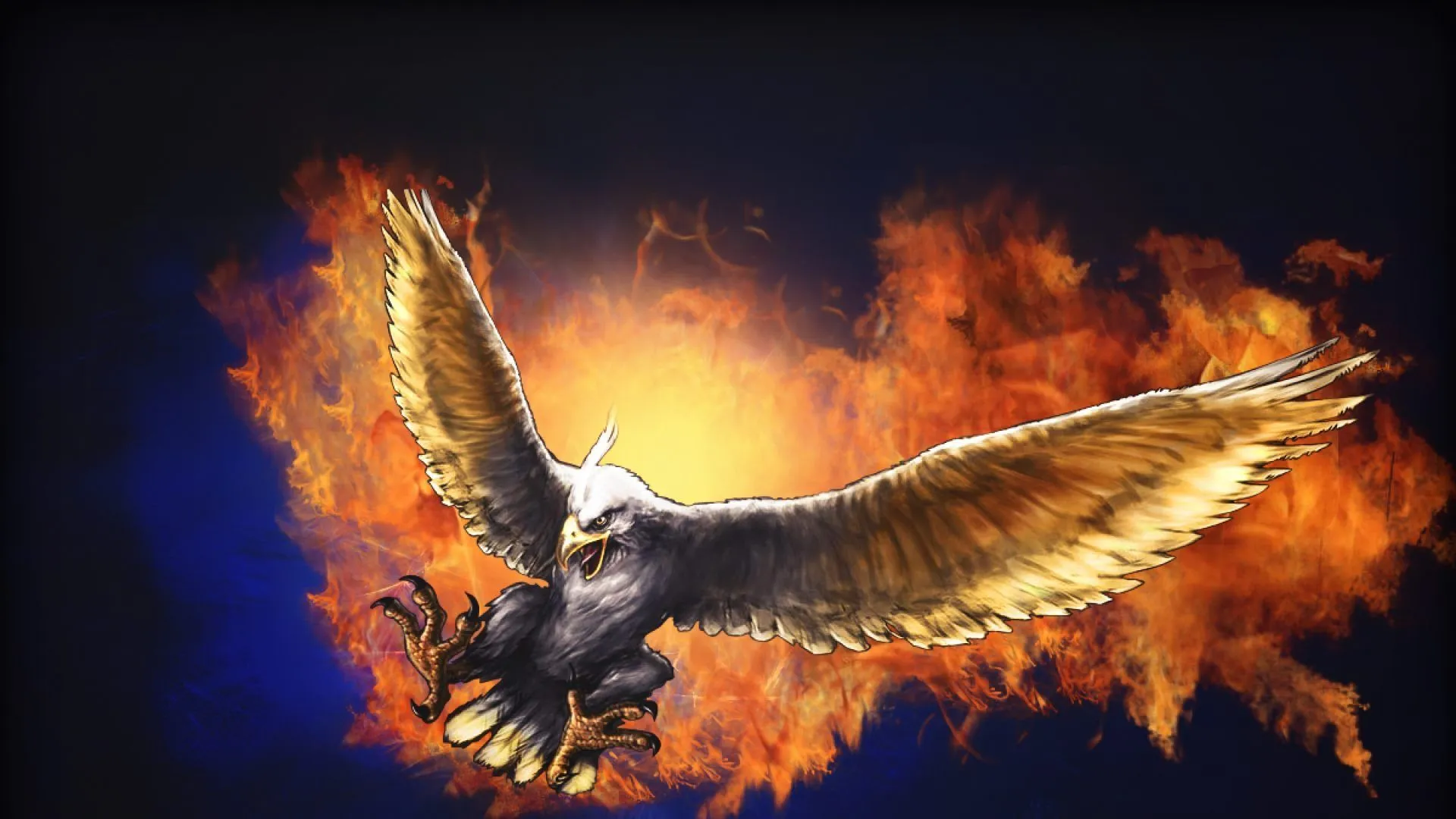 Águila de fuego - 1920x1080 :: Fondos de pantalla y wallpapers Águila de fuego - 1920x1080 :: Fondos de pantalla y wallpapers
