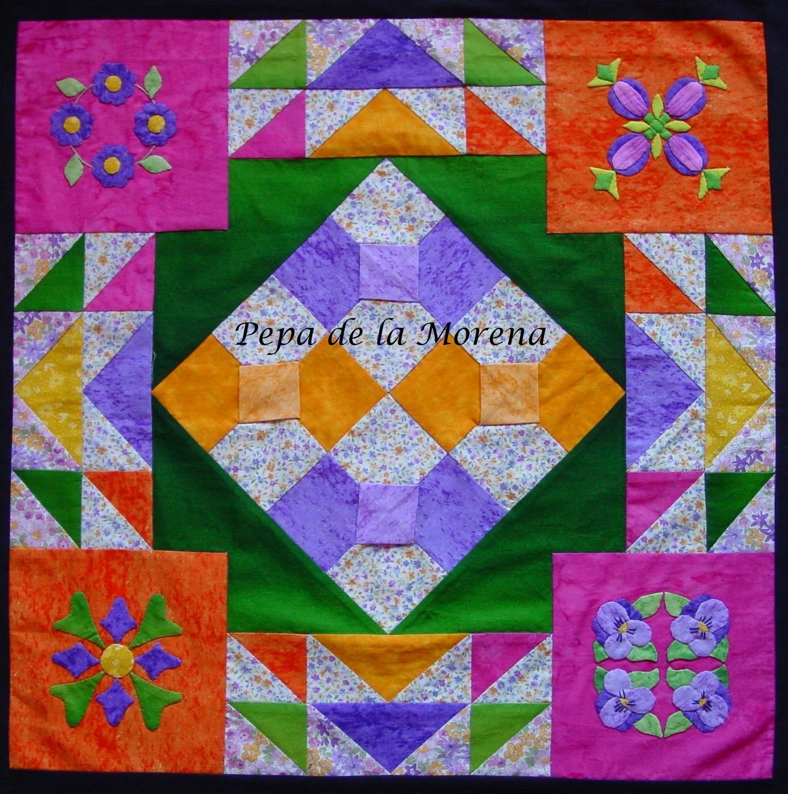 Agujas creativas de Pepa: MUESTRAS DE PATCHWORK: APLIQUE DE ... Agujas creativas de Pepa: MUESTRAS DE PATCHWORK: APLIQUE DE ...