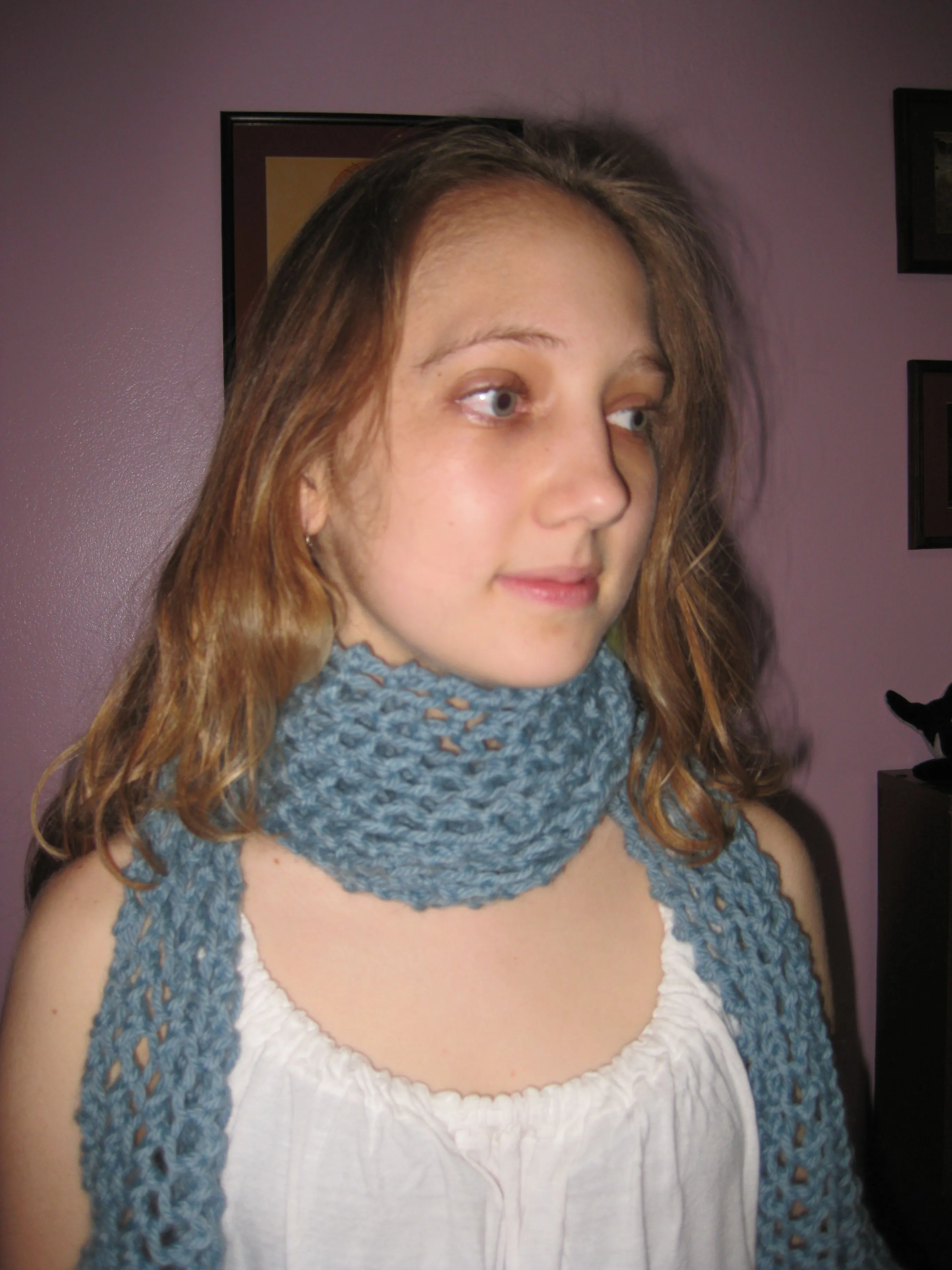 Puntos a dos agujas para bufandas - Imagui