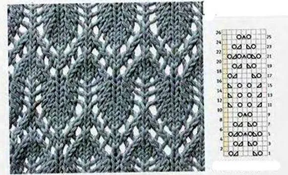 Dos agujas / puntos on Pinterest | Tricot, Tejido and Tejidos