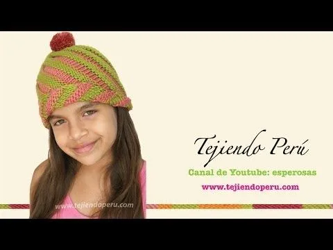 Dos agujas: cómo tejer un gorro odessa (Parte 1) - YouTube Dos agujas: cómo tejer un gorro odessa (Parte 1) - YouTube
