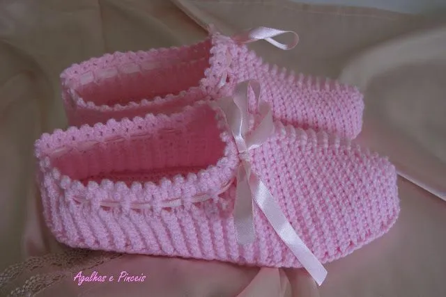 Agulhas e Pinceis: Pantufa de crochê | Crochet | Pinterest