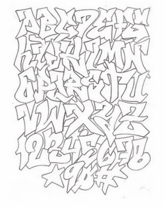 galeria graffiti – Graffitisalphabet's