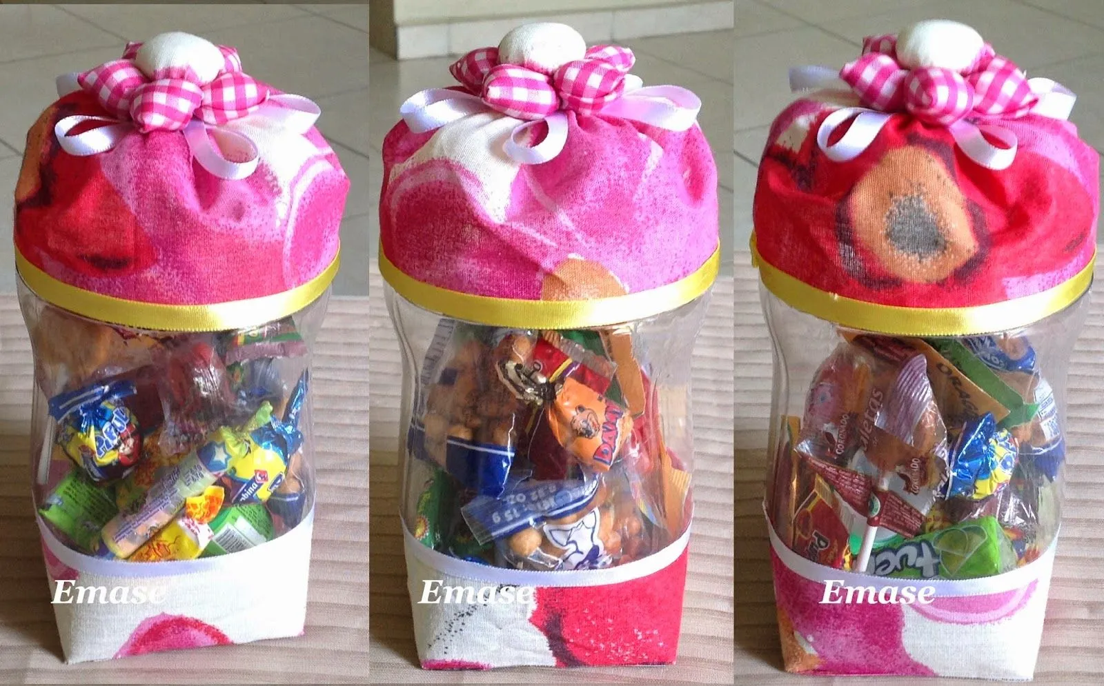 Ah! Como hacer Manualidades sencillas paso a paso: Dulcero con ...